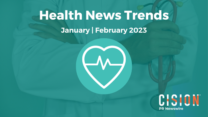 2023年1月至2月健康新闻趋势