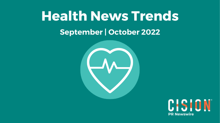 健康新闻趋势，2022年9月至10月